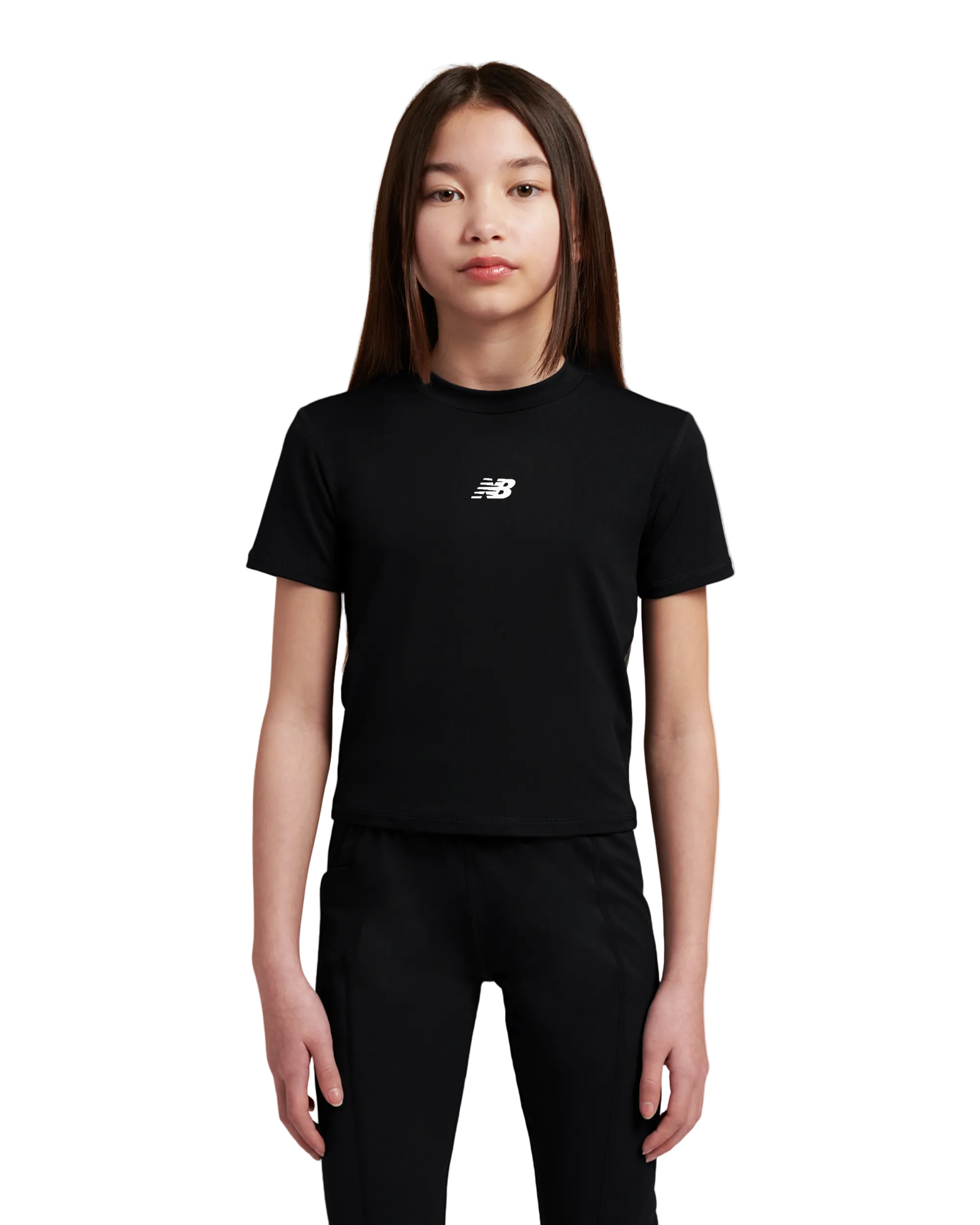 Junior Girls Running Athletic Short Sleeve Tshirt