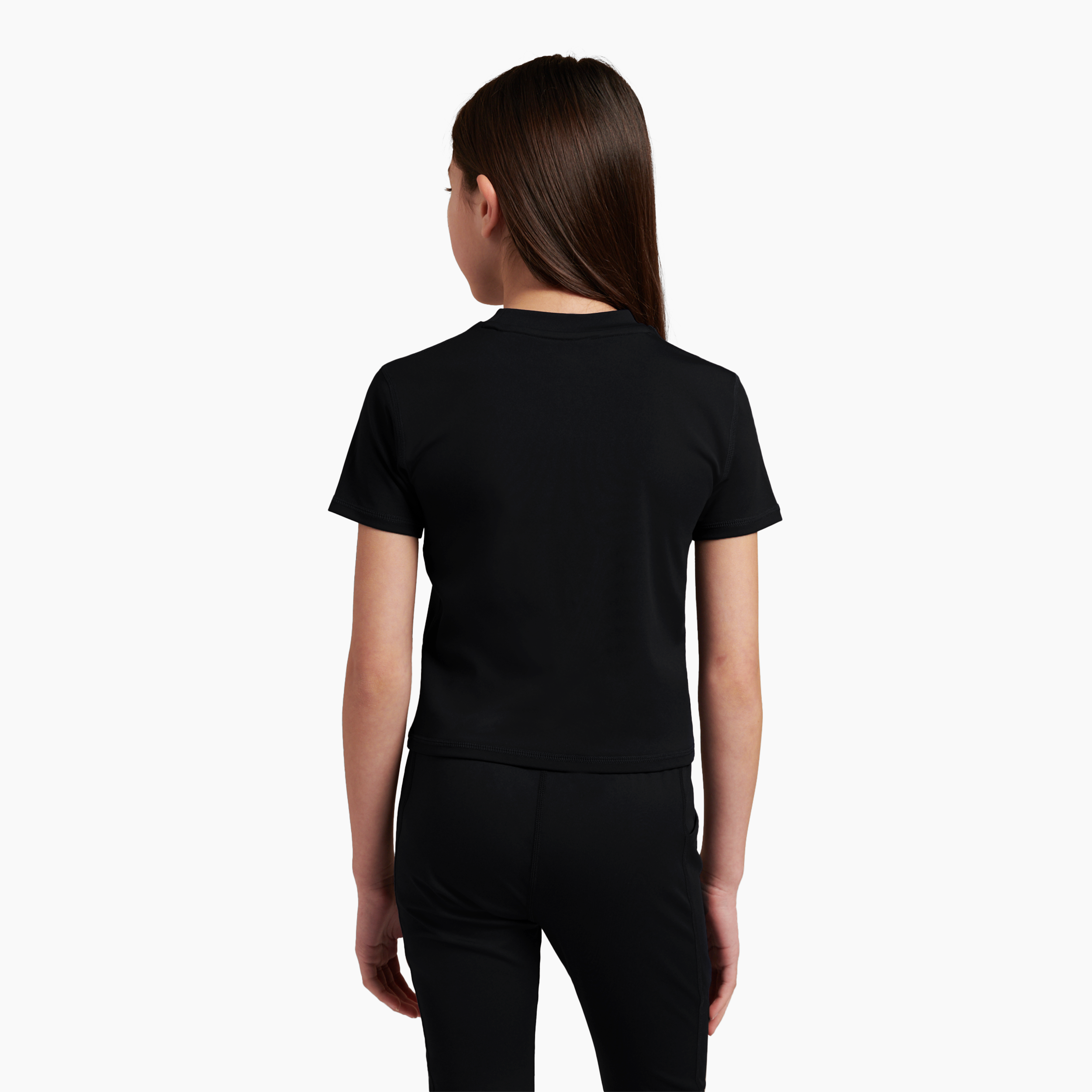 Junior Girls Running Athletic Short Sleeve Tshirt