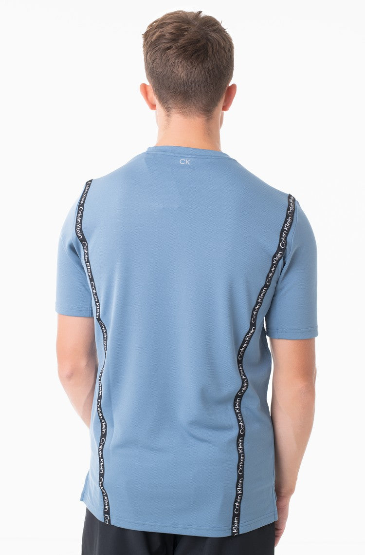 Mens Workout Taping Detail Short Sleeve T-Shirt