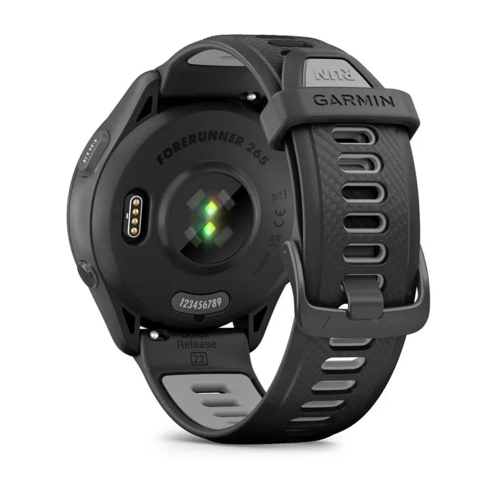 Forerunner 265 Black Powder Gray GPS Running Watch