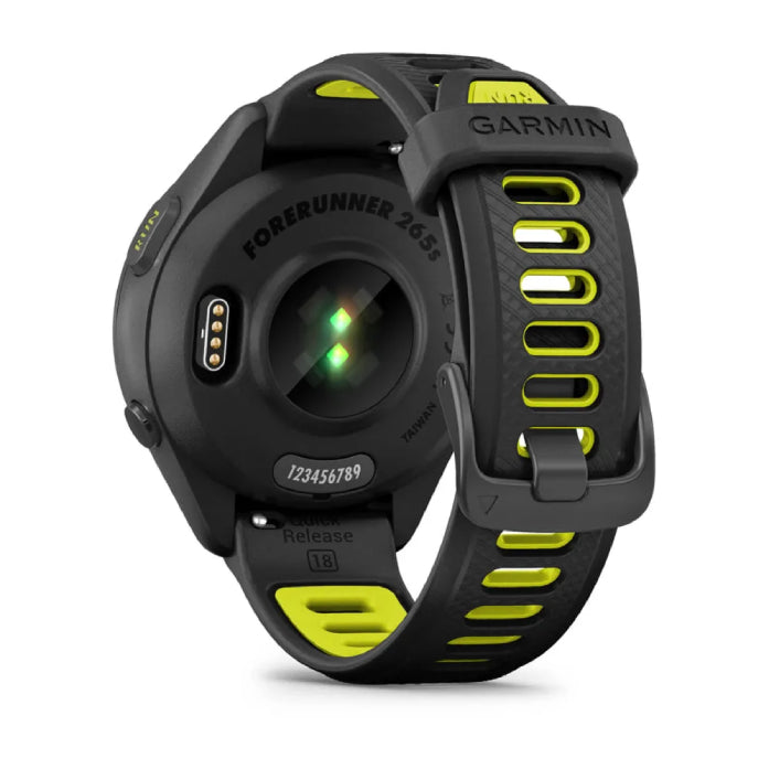 Forerunner 265S Black Amp Yellow GPS Running Watch