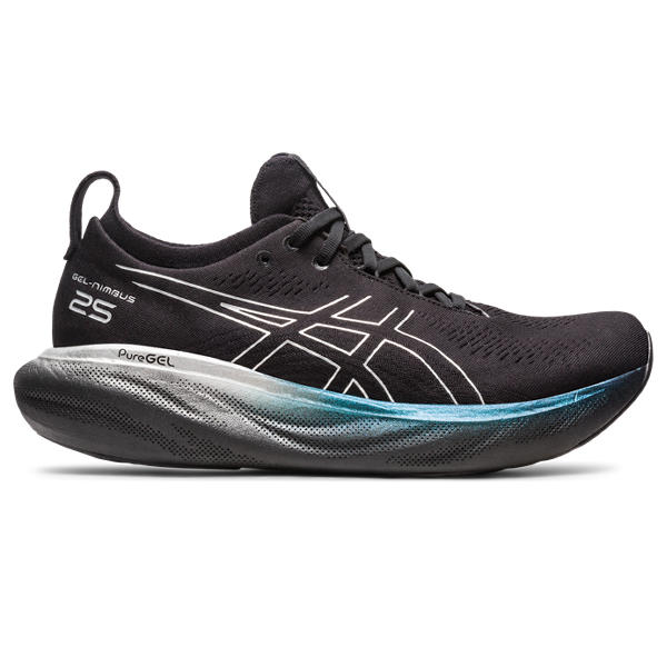 Mens Gel-Nimbus 25 Platinum Running Shoe