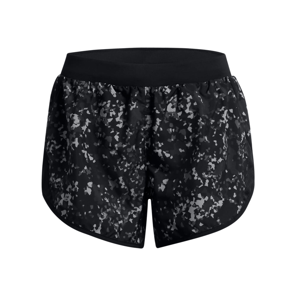 Womens All Over Print Branded Waistband Shorts