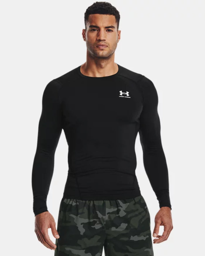 Mens Heatgear Armour Long Sleeve Top