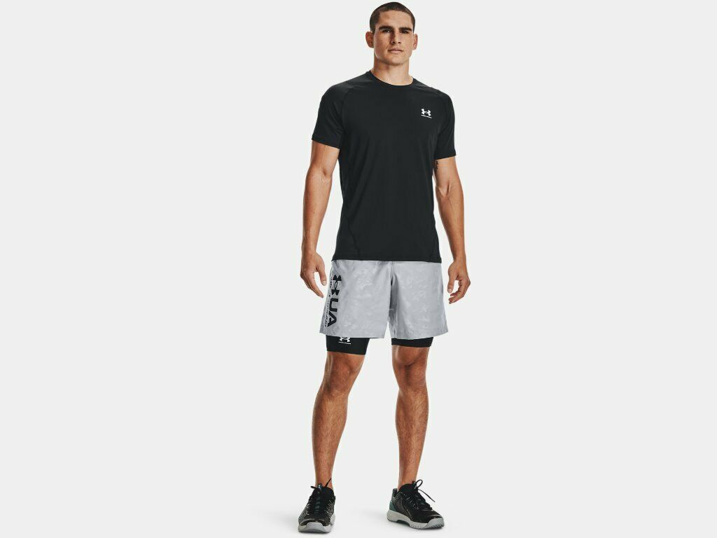 Mens Heatgear Armour Long Short