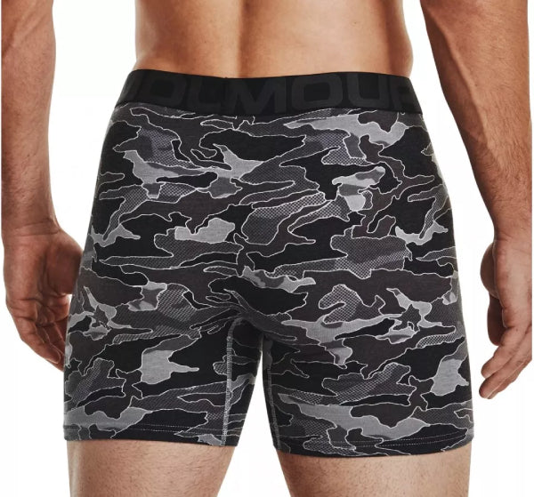 Mens 3 Pack Charged Cotton Novelty 6 Inch Boxer Short