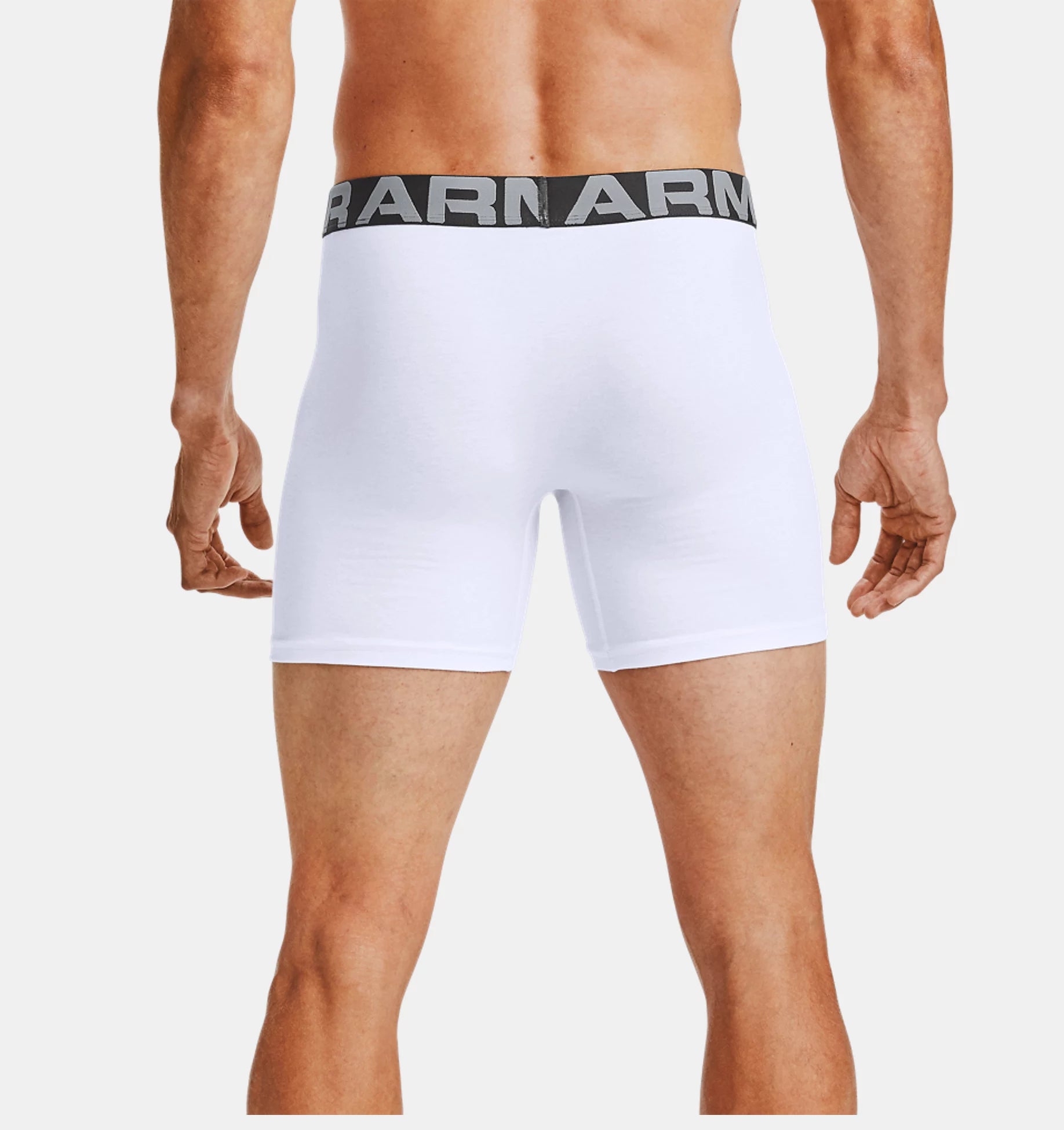 Mens 3 Pack Charged Cotton 6 Inch Boxer Short