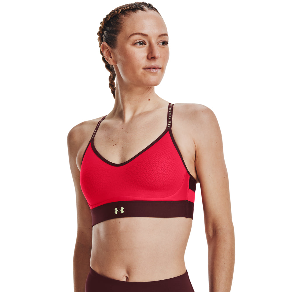 Womens Infinity Tape Logo  Light Impact Sports Bra