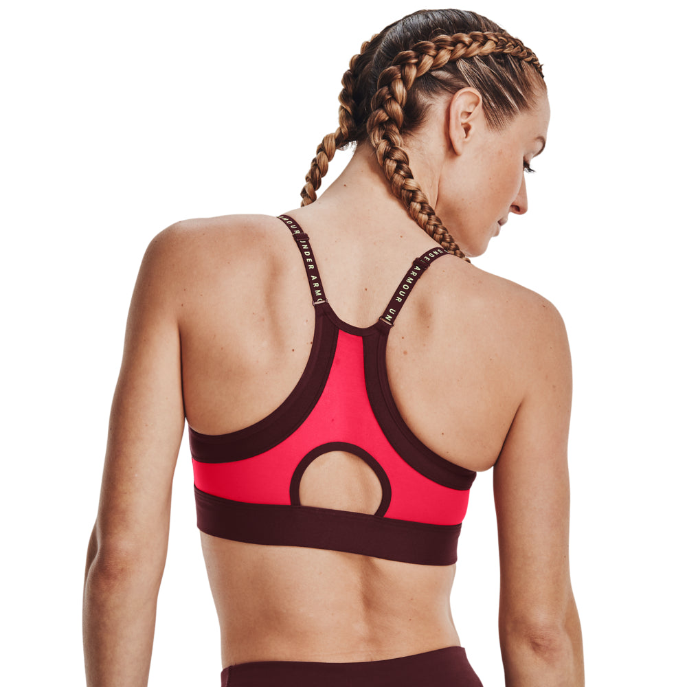 Womens Infinity Tape Logo  Light Impact Sports Bra