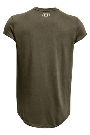 Mens Project Rock Cutoff Short Sleeve T-Shirt