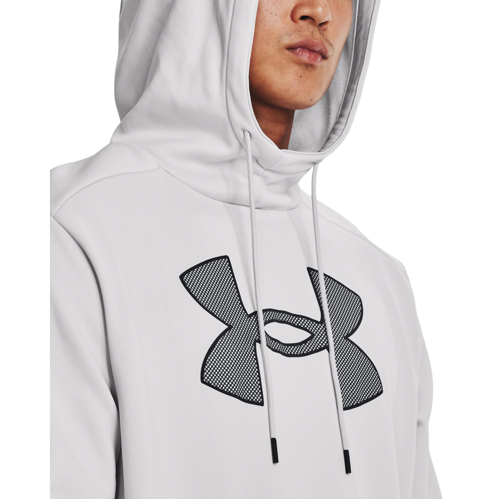 Mens Fleece Big Logo Hoodie