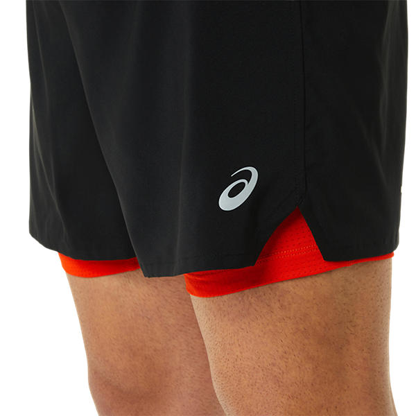 Mens Road 2 In 1 5 Inch Short