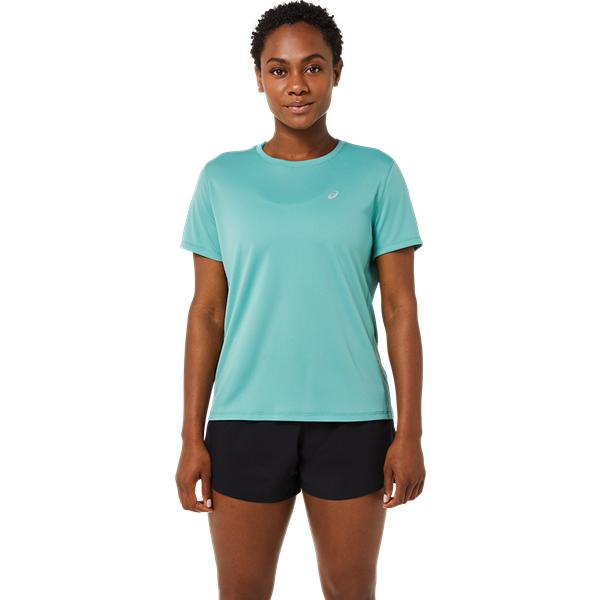 Womens Running Logo Short Sleeve T-Shirt