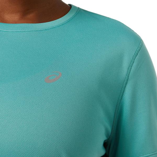 Womens Running Logo Short Sleeve T-Shirt
