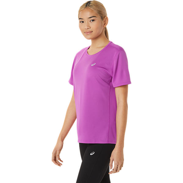 Womens Running Logo Short Sleeve T-Shirt