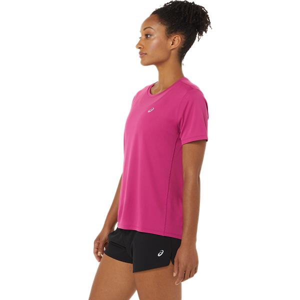 Womens Running Logo Short Sleeve T-Shirt