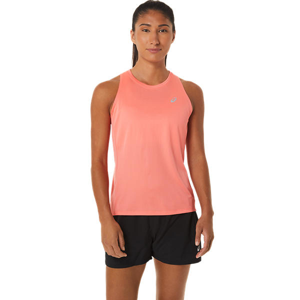 Womens Running Plain Muscle Tank