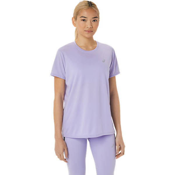 Womens Running Logo Short Sleeve T-Shirt