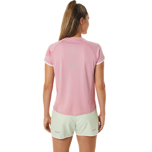 Womens Running Icon Graphic Logo Short Sleeve T-Shirt