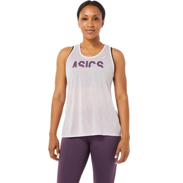 Womens Running Logo Tank