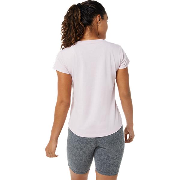 Womens Running Logo Short Sleeve T-Shirt