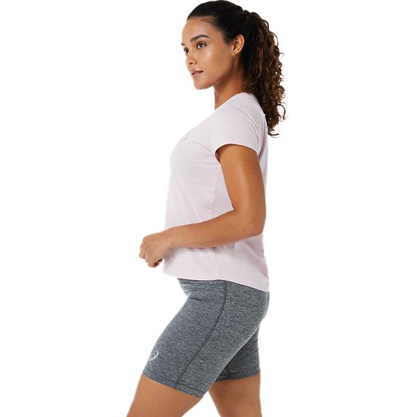 Womens Running Logo Short Sleeve T-Shirt