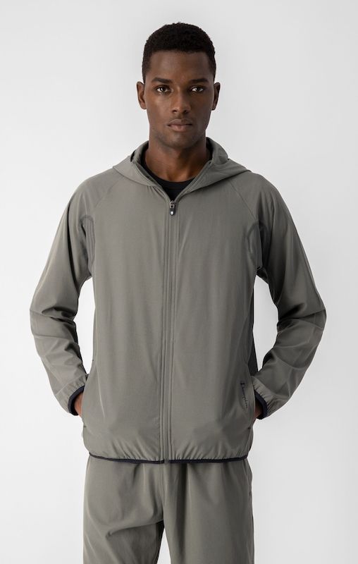 Mens Quick Dry Stretch Poly Woven Jacket