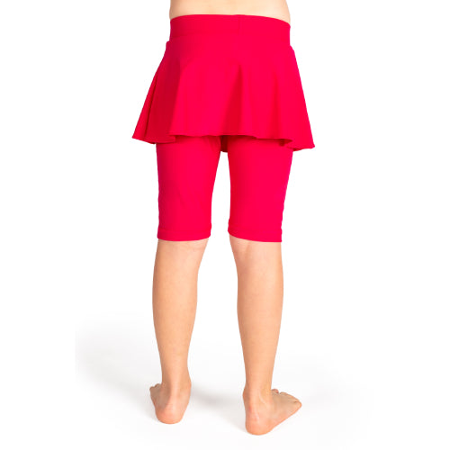 Girls Skirted Swim Shorts
