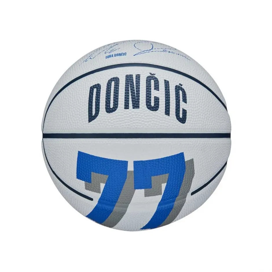 Luka Doncic Player Icon Mini Basketball