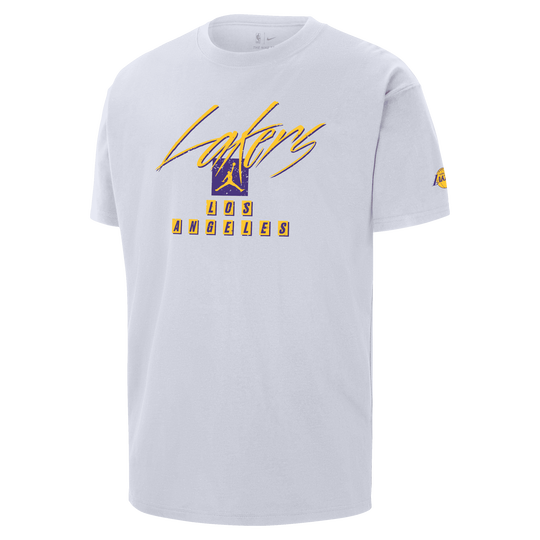 Mens Los Angeles Lakers Courtside Statement M90 T-Shirt