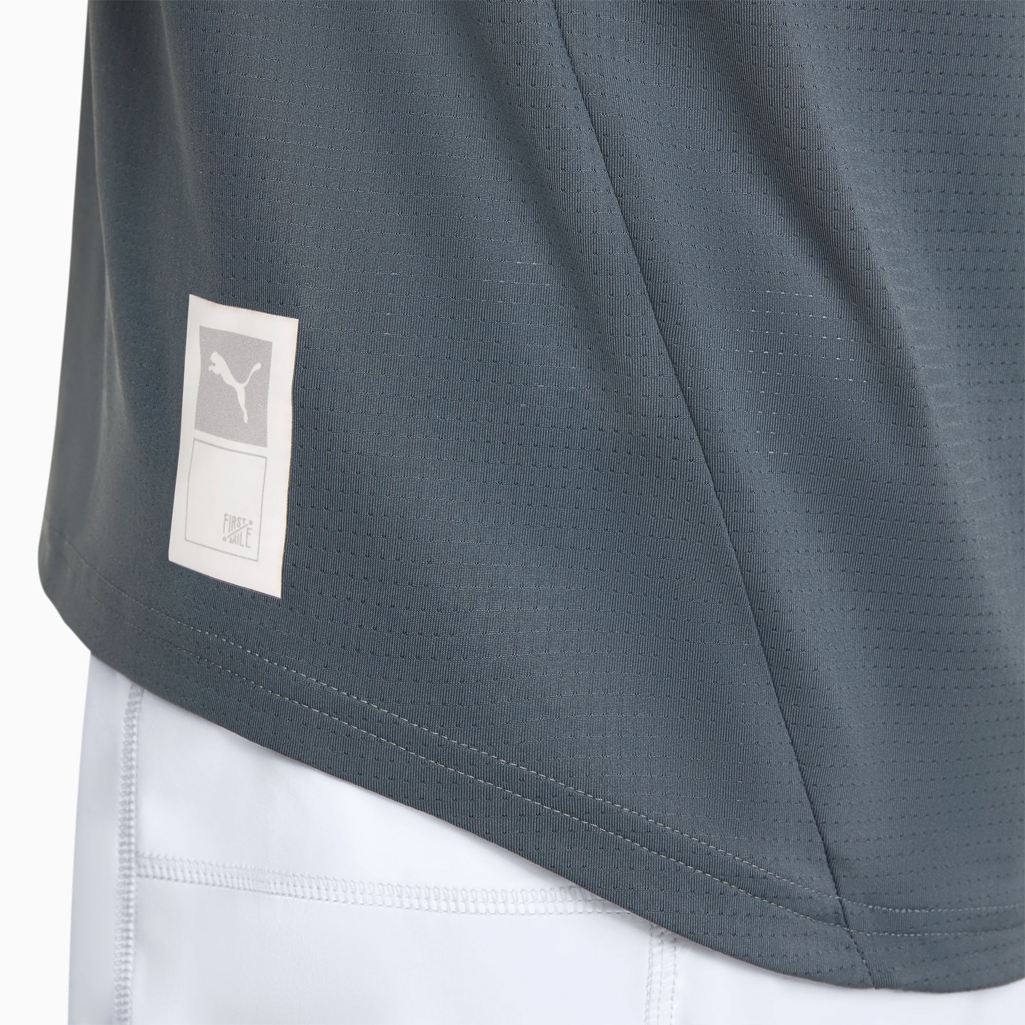 Mens Run First Mile Short Sleeve T-Shirt