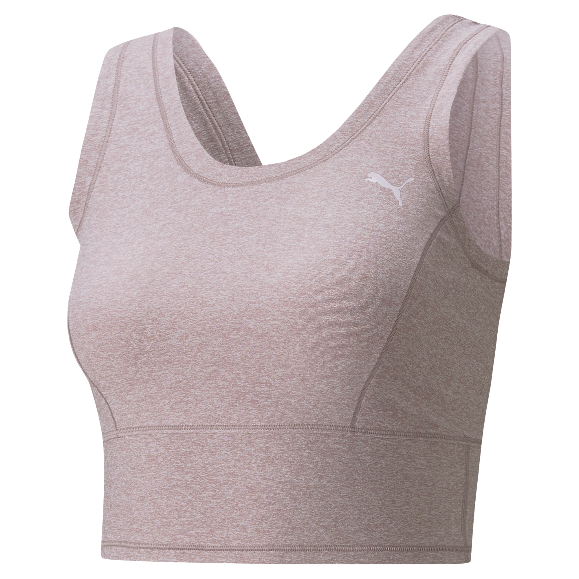 Womens Yoga Fitted Crop Tank