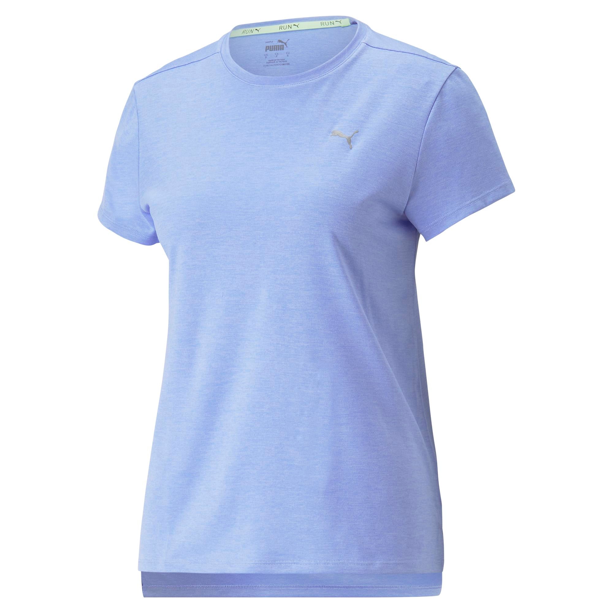 Womens Running Heather Short Sleeve T-Shirt