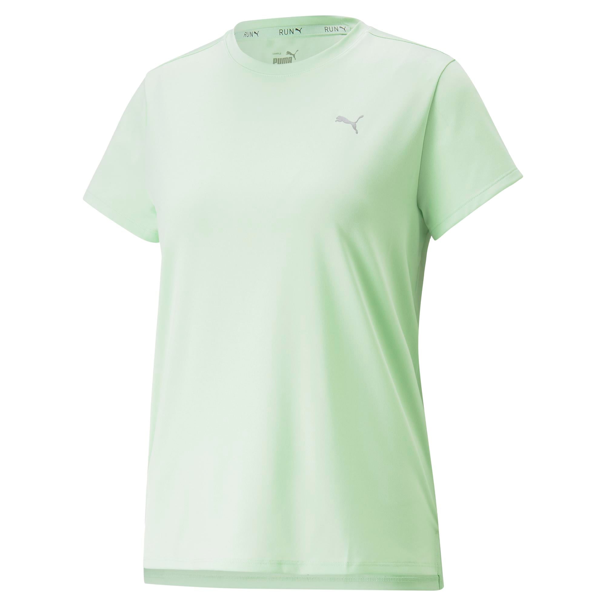 Womens Running Heather Short Sleeve T-Shirt