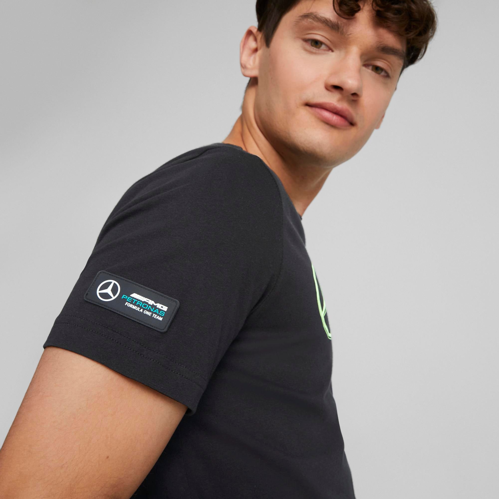 Mens Mercedes-AMG Petronas Motorsport F1 Logo Short Sleeve T-Shirt