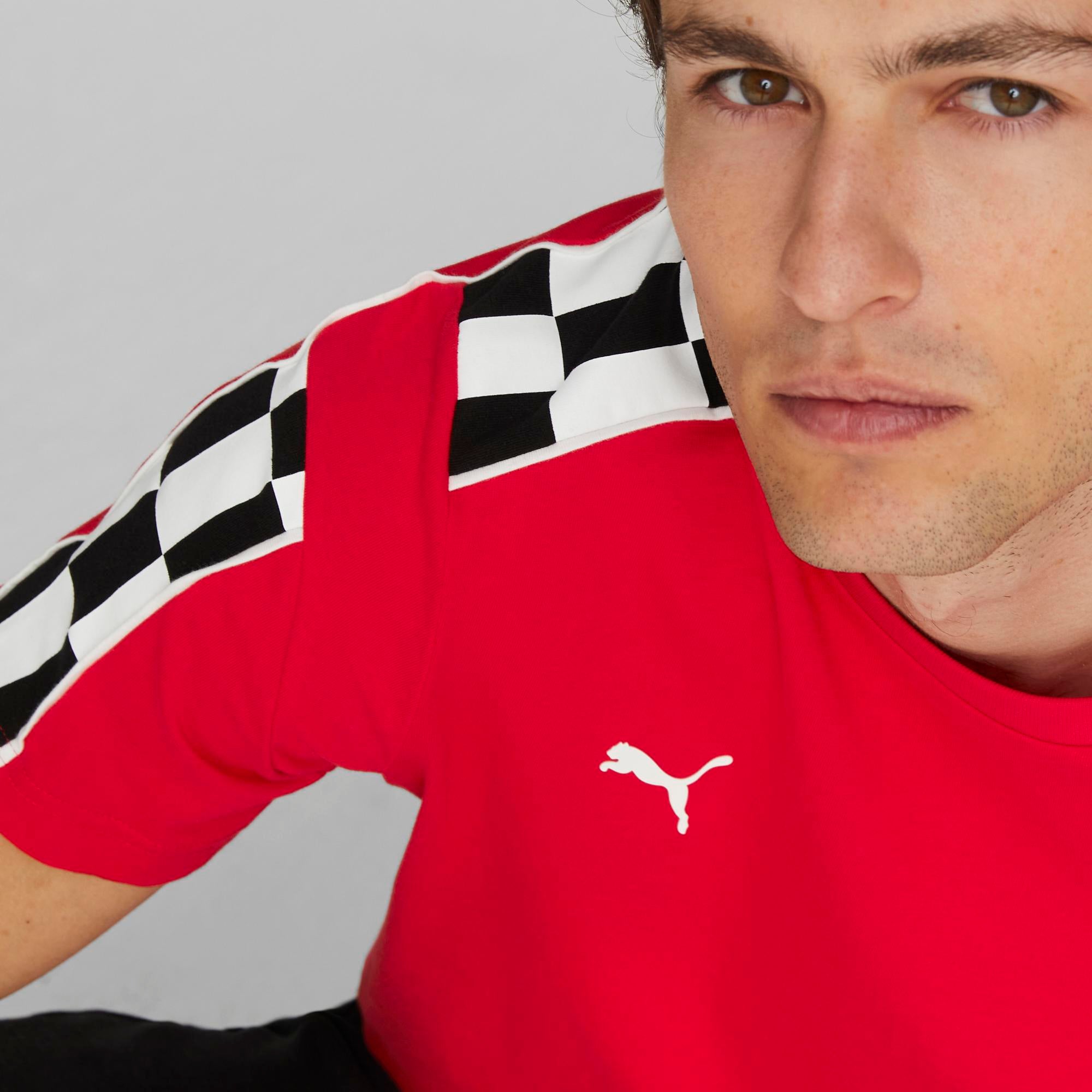 Mens Ferrari Race MT7  Short Sleeve T-Shirt