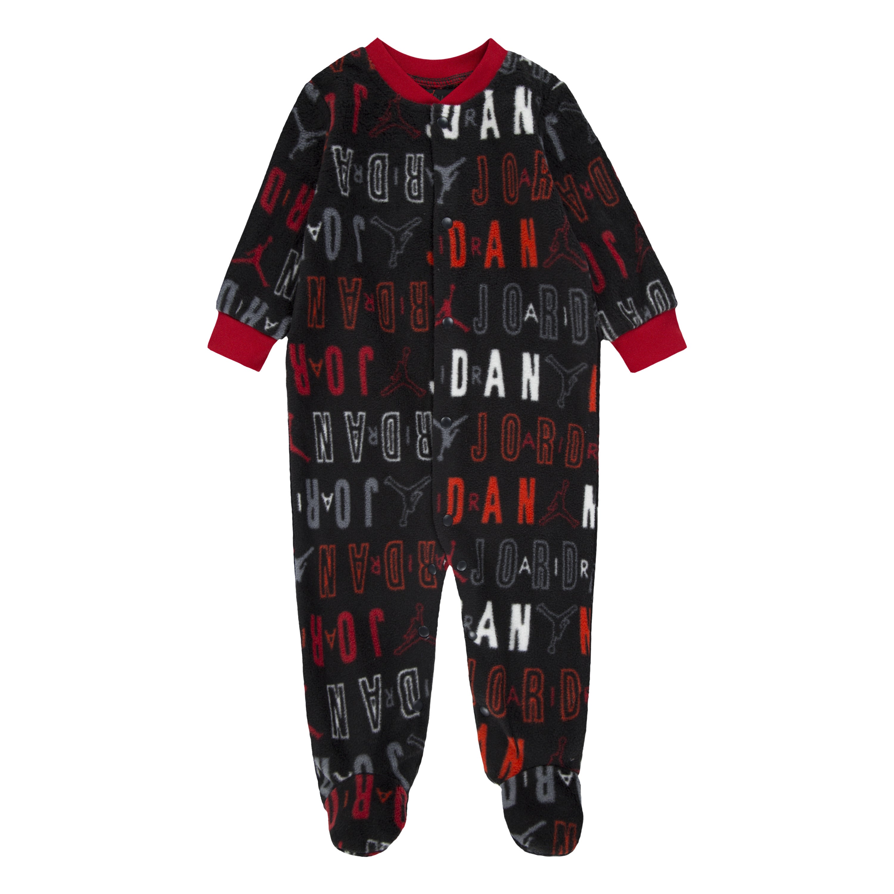 Infant Air Jordan Stacked All-Over Print Coverall