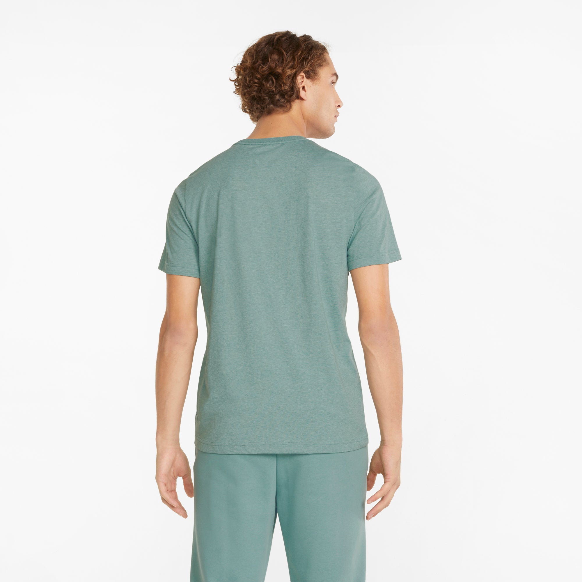 Mens Essential Heather Short Sleeve T-Shirt