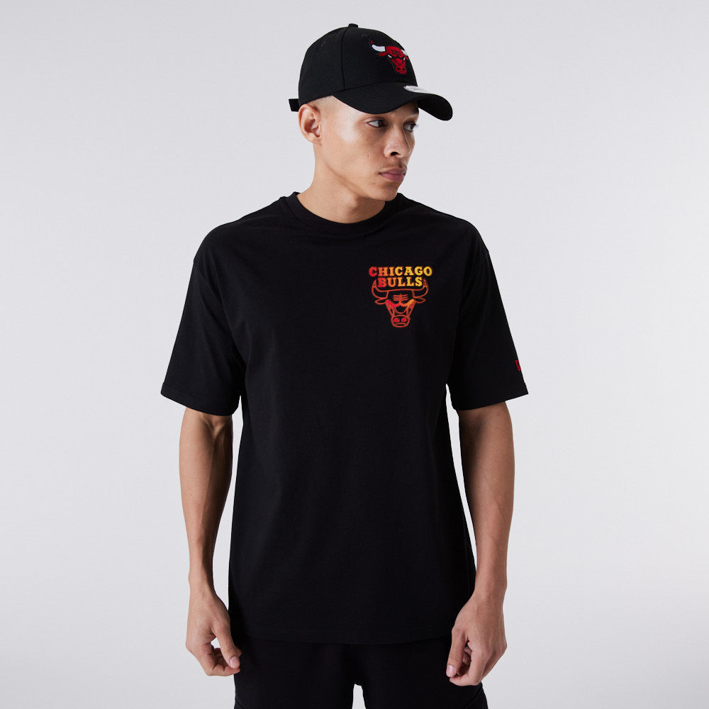 Mens Chicago Bulls Neon Fade T-Shirt
