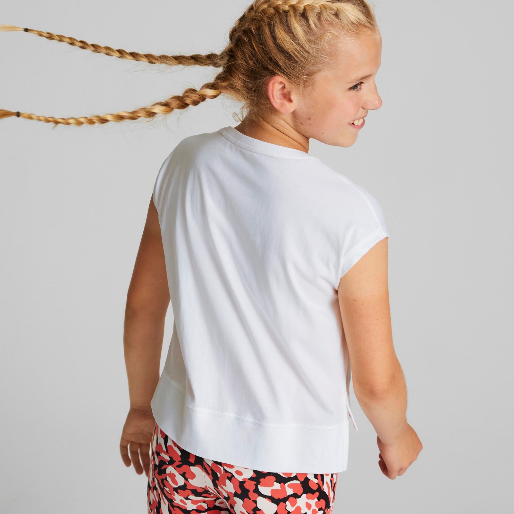 Girls Graphic Logo Short Sleeve T-Shirt