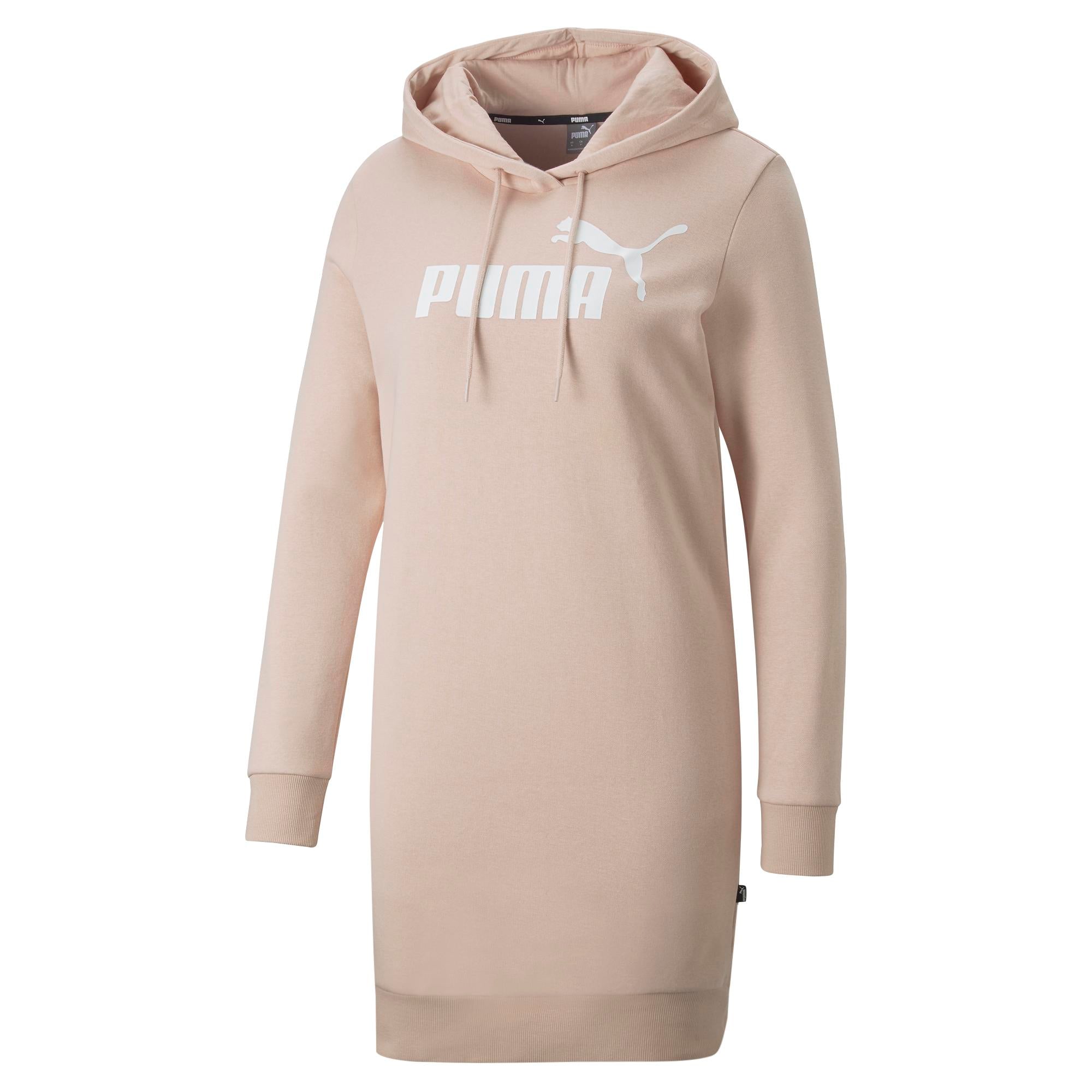 Womens Logo Hooded Logo Dress