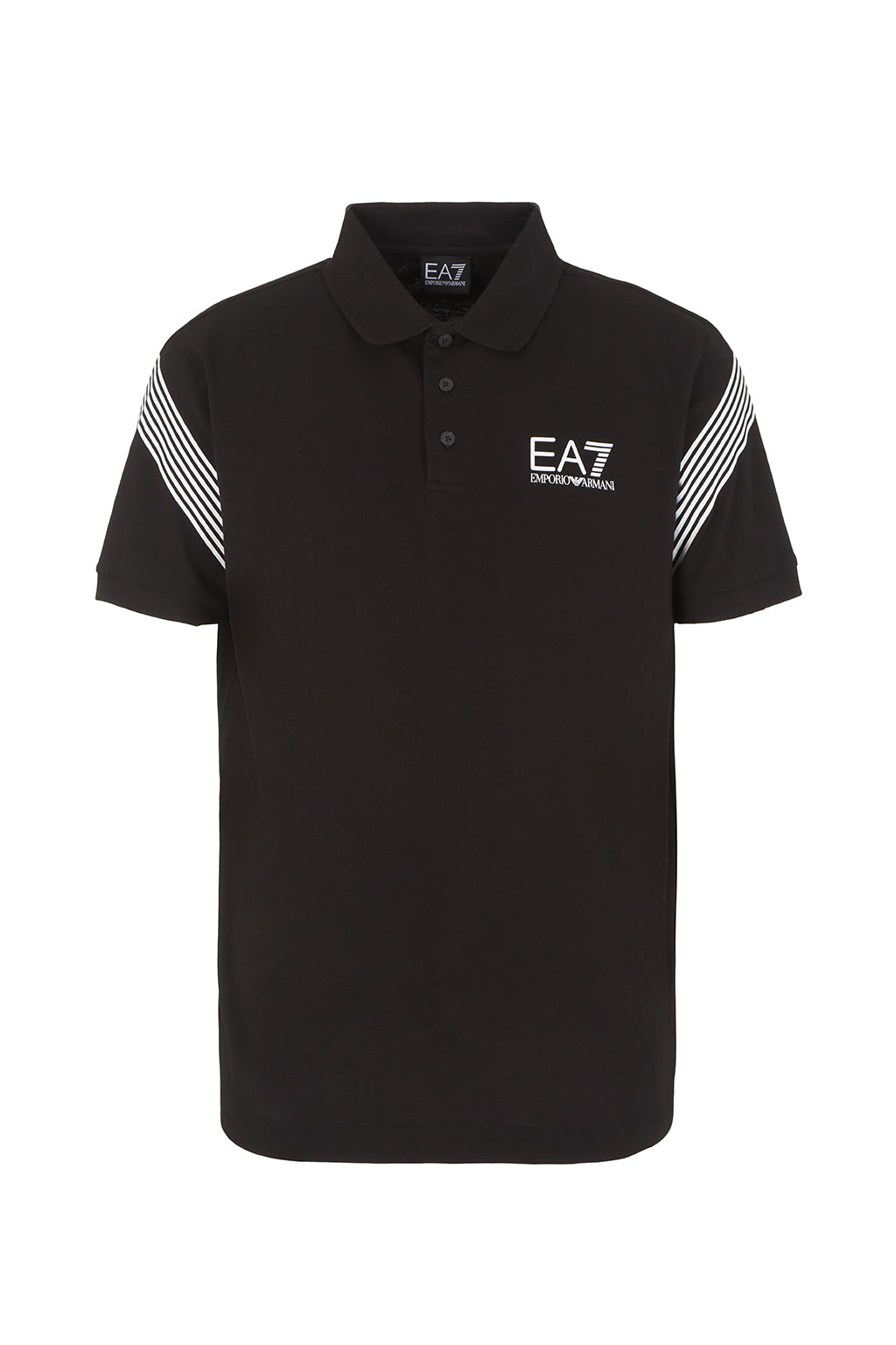 قميص بولو ترين مزين بعدد ٧ خطوط للرجال