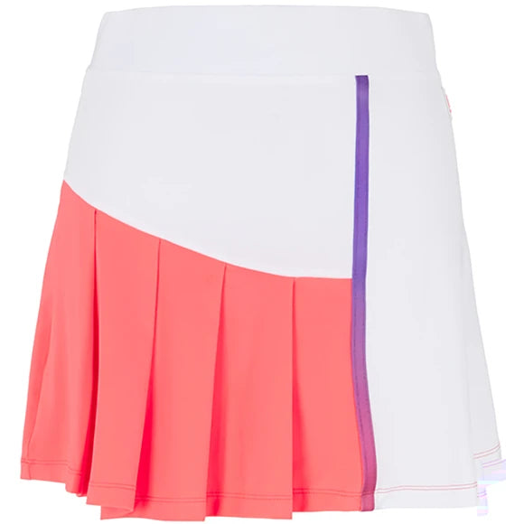 Womens Tennis Colorblock Skirt