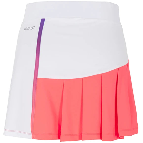 Womens Tennis Colorblock Skirt