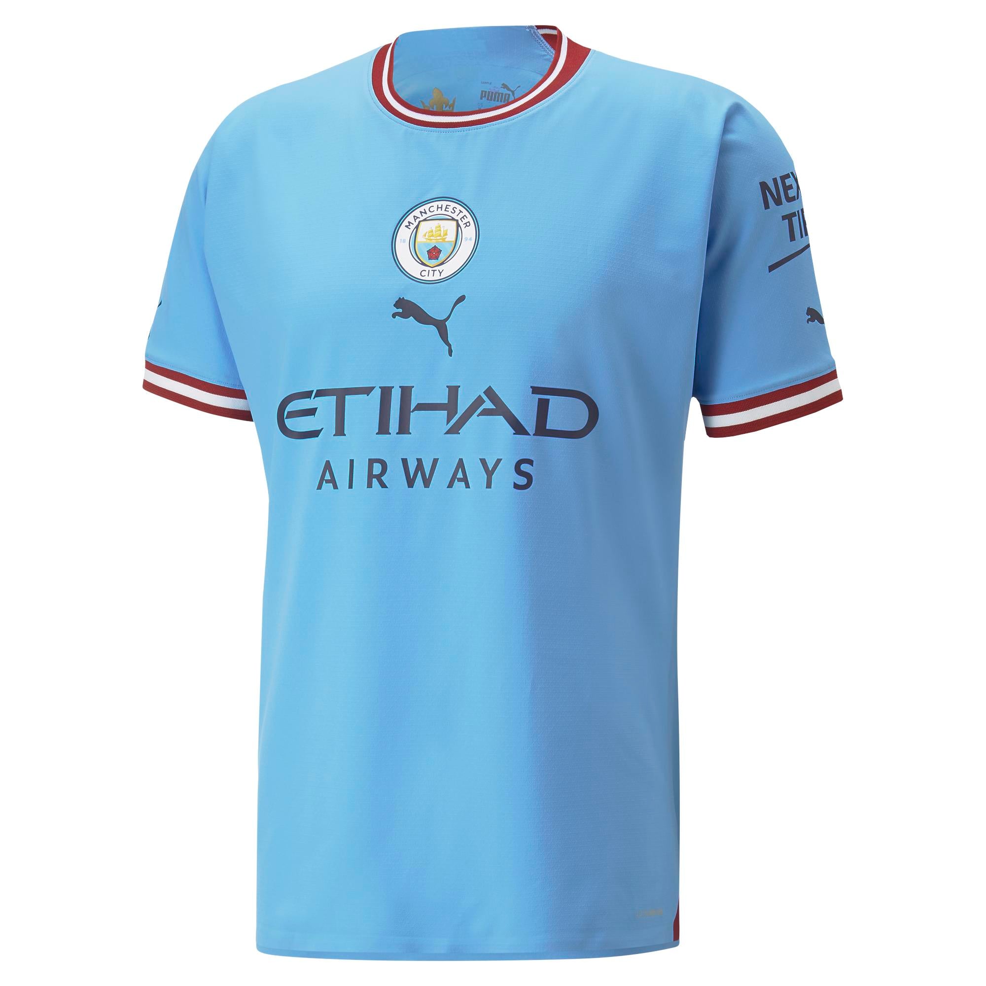 Mens Manchester City FC Home Authentic Jersey 22/23