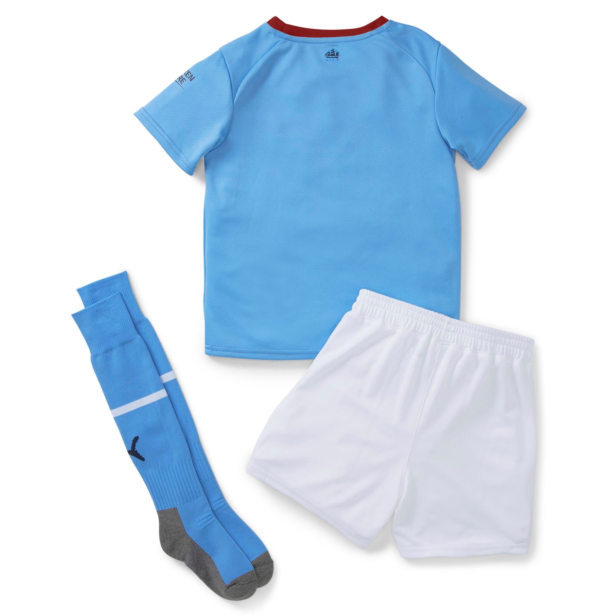 Kids Manchester City FC Home Replica Kit 22/23