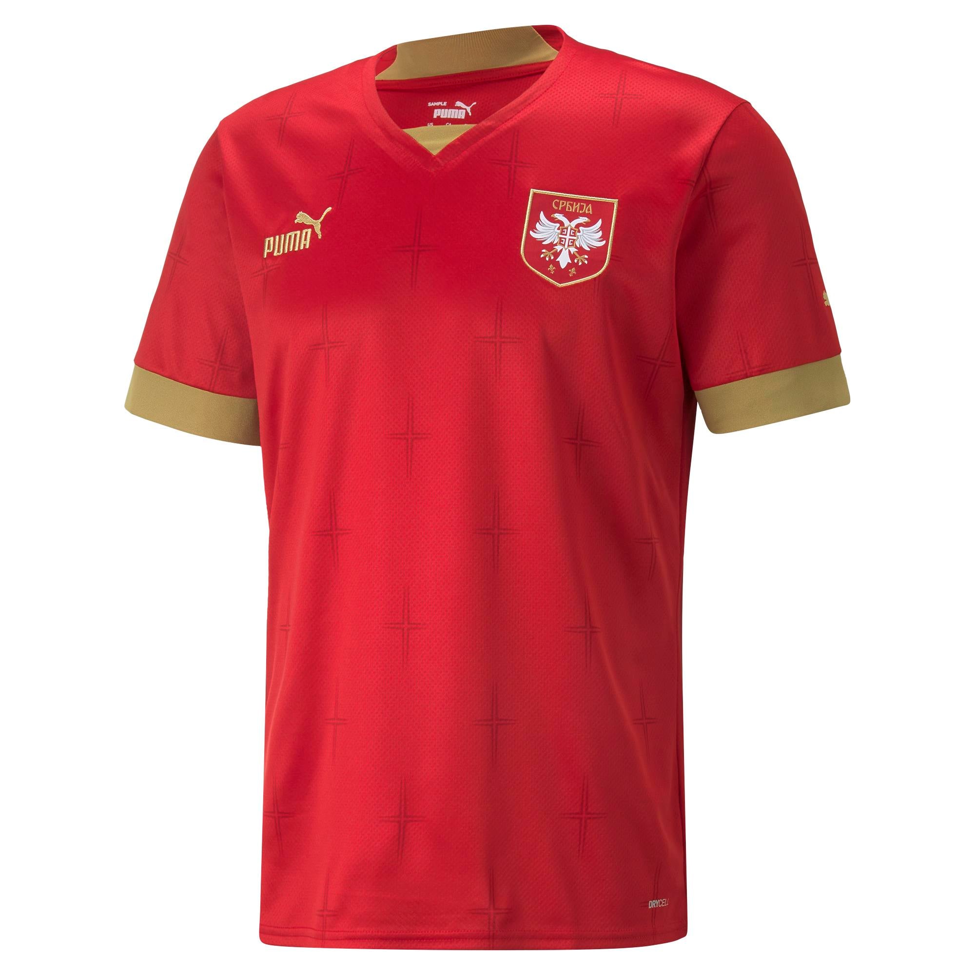 Mens Serbia World Cup 2022 Home Replica Jersey