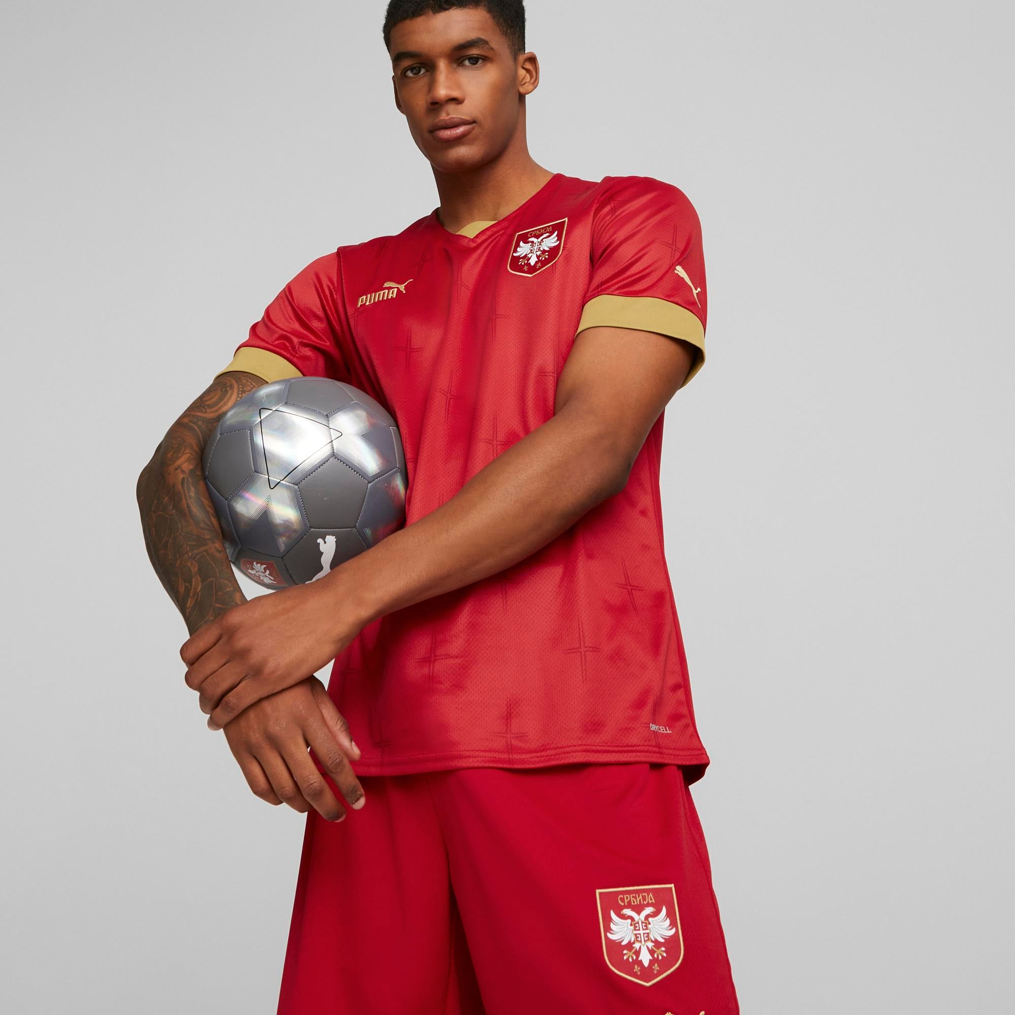 Mens Serbia World Cup 2022 Home Replica Jersey