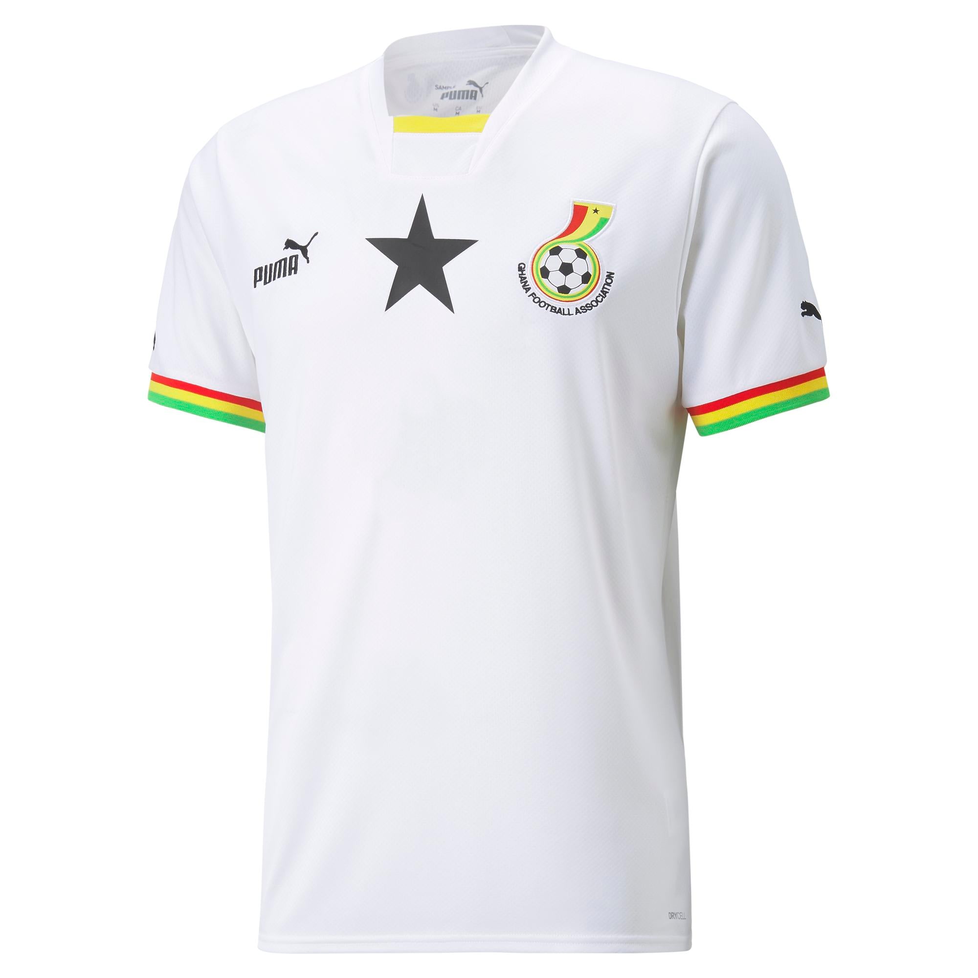 Mens Ghana Home Replica Jersey 22/23