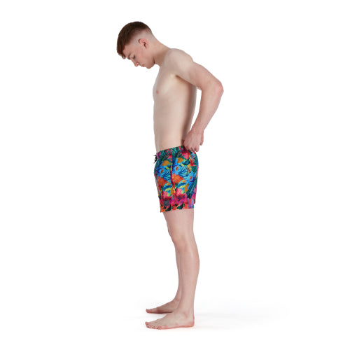 Mens Printed 14 Inch Water Shorts